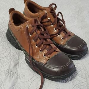 Clark's Men's Brown Leather Casual Shoes